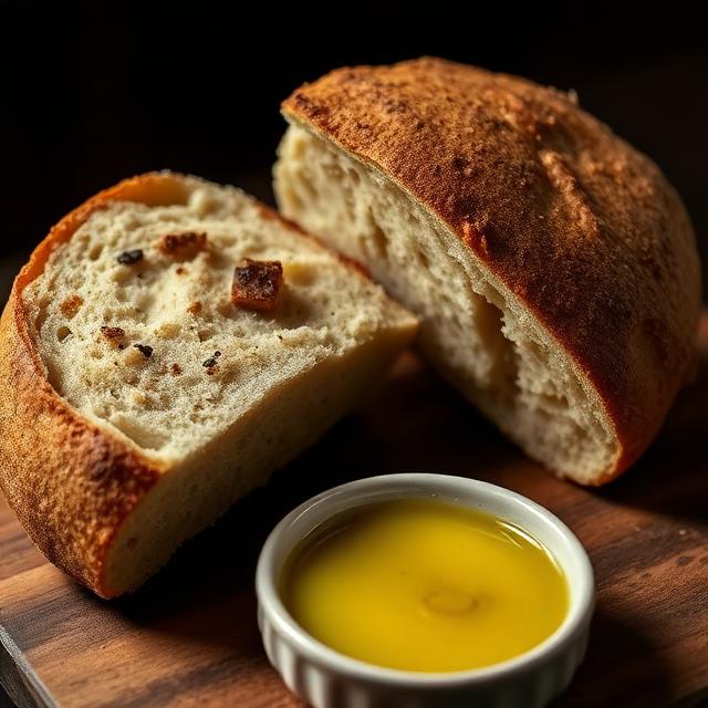 Pão Artesanal com Azeite